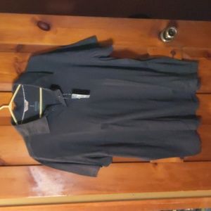 Bundle of 7 men's ELEVATE* collared short sleeve poly cotton shirts button front